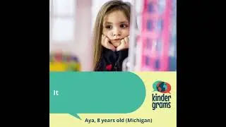 Kindergrams: Aya from Michigan, U.S.A. -  Do you want to live in a world where everyone is the same?