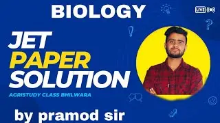 jet 2020 biology papper solution