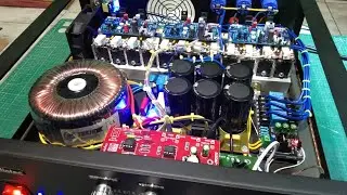 The amplifier is quite DISTURBING, the BASS thump makes the RT's heart race.