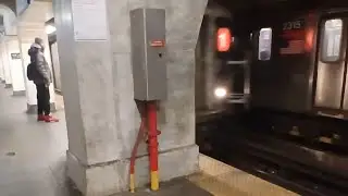 MTA NYC (1) TRAIN ACTION AT 181ST STREET