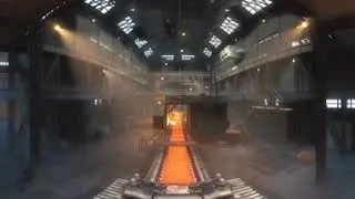 360 degree video 8K animation Steel Factory