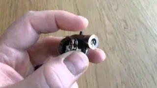 Electronic Spinning Turbo Keychain with LED and Spooling + BOV Sounds