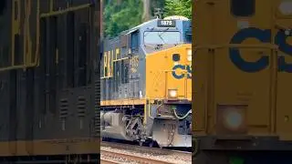 CSX 1875 P&LE heritage unit leading B705 #railcore #train #railtrack