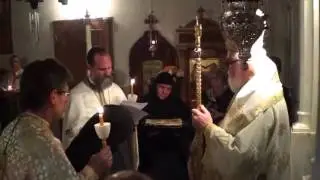 Enthronement of Abbess Pavlina