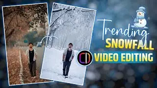 Snowfall Video Kaise Banaye | Snowfall Video Editing | Normal Video Convert To Snowfall