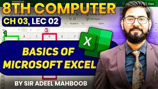 Basics of microsoft excel | 8th computer chapter 3
