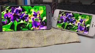 Samsung j7 pro VS iphone 5s.super amoled lcd VS ips lcd