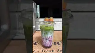 blueberry matcha🫐 #matcha #drinks #recipe #matchatea #fypシ゚ #homemade #cafe