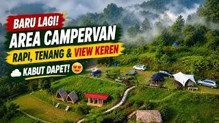 BARU LAGI CAMPING AREA CAMPERVAN DI CIJERUK BOGOR ‼️VIEW KEREN , DINGIN & BERKABUT‼️ SACHANDI 8 CAMP