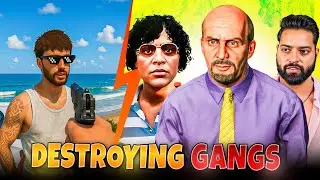 DESTROYING GANGS IN GTA 5 RP