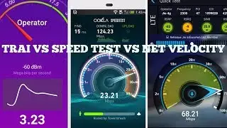 Ookla speed test VS net velocity VS trai speed test |JIO 4G | SHOCKING RESULTS