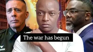 Angry Chicago police officers are fed up with Brandon Johnson, they want him step down.