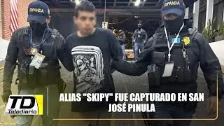 Alias ''Skipy'' fue capturado en San José Pinula