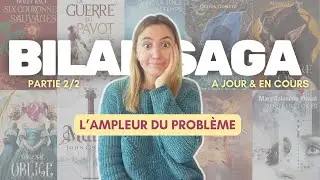 Bilan sagas  2025 – Partie 2 📖 | À jour, en cours & dans ma PAL