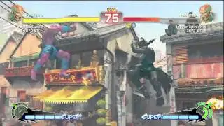 SSF4: AudioSunsun (Dhalsim) VS Iyo (Dhalsim)