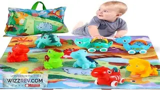 ALASOU 9 PCS Dinosaur Fantastic Creatures Car Toys with Playmat Storage Bag|Baby Toys Review