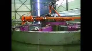OSM FURMANITE 7000mm Stainless Steel reactor flanges -12mm Belgium / Ellimetal