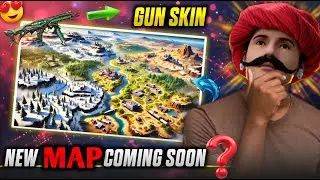New Map Leaked 🤯 New Guns Skins+New EMOTES 🤔 Scarfall 2.0 Mini Podcast! 