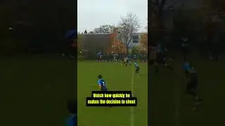 Quick decision making. Elite. #football #sundayleague #goal #footballhighlights