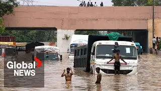 India's record monsoon rains leave Delhi residents grappling with severe flooding