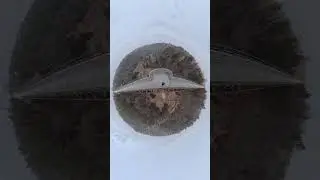 Snowy Day at Old Railroad Bridge | Short Edition