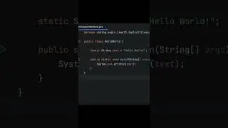 The Future of Java: Implicitly Declared Classes
