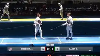 2019 137 T64 01 M F Individual Tokyo JPN WC BLUE IMBODEN USA vs GIACON NED