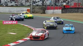 Bernie's V8s and Silhouettes Racing Action! 2025 American Speedfest, Brands Hatch