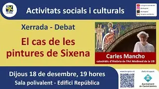 Xerrada Carles Mancho  -  El cas de les pintures de Sixena