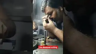 live diamond cutting in surat
