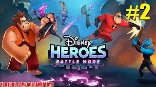 Disney Heroes Battle Mode Gameplay #2 (By Perblue)  Android iOS