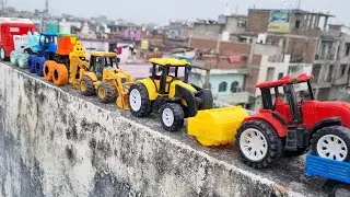 Toy car video!gadi wala cartoon #toys #jcb #jcbvideo #tractor #dumptruck
