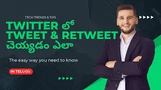 How to tweet in Twitter in Telugu| Tech Trends & Tips