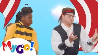 MyGo! Dress Up | Princesses, Pirates and Planes | Learning Videos For Kids | Education Show