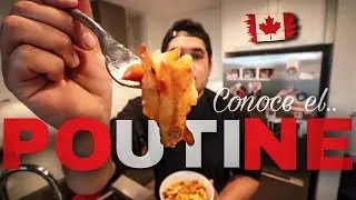 Cocinando COMIDA TÍPICA CANADIENSE!!!🧑‍🍳🍁 ¿Que es el POUTINE?