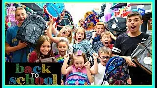 WHICH ONE!?  BACK TO SCHOOL BACKPACK SHOPPING!