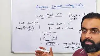 Amazon learning course with Bin Aziz (Part 3) || Product Hunting Tools in Wholesale FBA