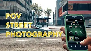 12 minutes of POV Street Photography in GTA V