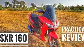 APRILIA SXR160 | PRACTICAL REVIEW | SPEED TEST