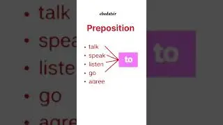 Preposition Use of 
