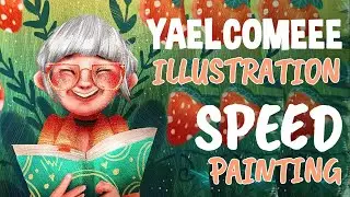 [ ART TRADE ] Yaelcomee Illustration Speed Painting