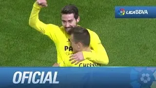 Golazo de Moi G&oacute;mez (3-0) en el Villarreal CF - Real Sociedad - HD