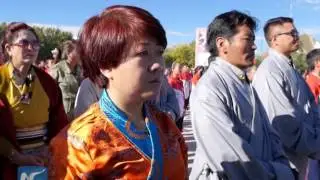 Flag-raising ceremony in China's Tibet celebrates National Day