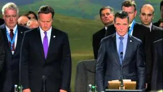 NATO Wales Summit - Ceremony honouring NATO military personnel, 04 SEP 2014