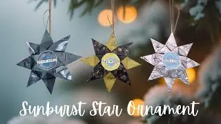 Как сделать елочную игрушку в виде звезды в форме солнечных лучей к праздникам
