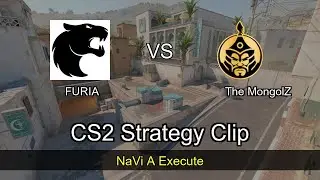 NaVi A Execute - Dust2 Round 21 | Natus Vincere | Thunderpick World Championship 2025 #cs2 #count...