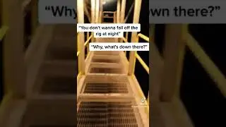 Gotta love yet another video of an oil rig at night