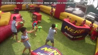 Happy Birthday en Ares Combat Zone con Batallas Nerf
