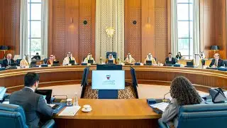 HRH the Crown Prince and Prime Minister chairs the weekly Cabinet Meeting