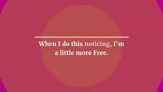 The Simple Noticing Practice for Today - based on Rob Smith's and Untethered Soul Book teachings